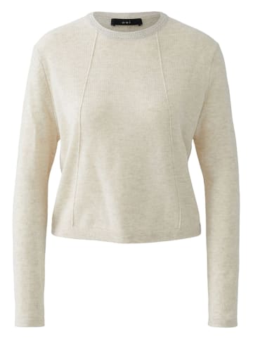 Oui Pullover in Creme