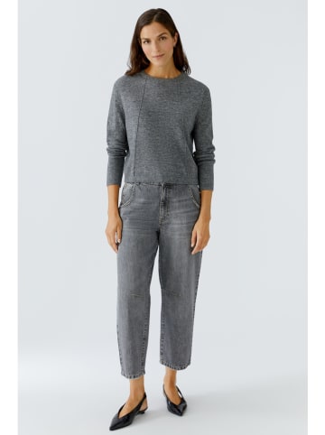 Oui Sweter w kolorze szarym