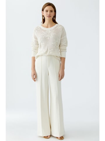 Oui Hose in Creme
