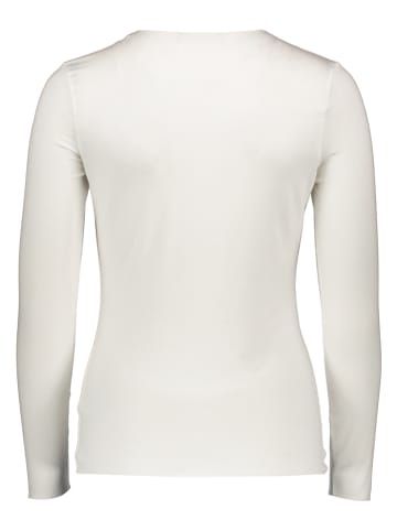 Oui Longsleeve in Weiß