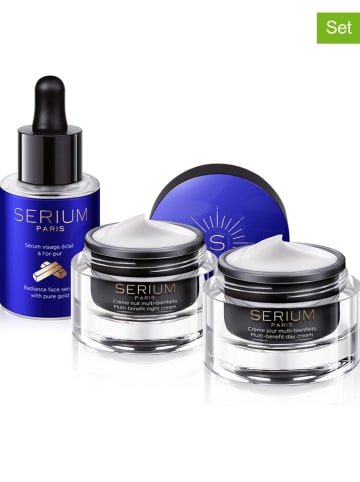 KAVIAAR KARE 3-delige gezichtsverzorgingsset "Pure Gold"