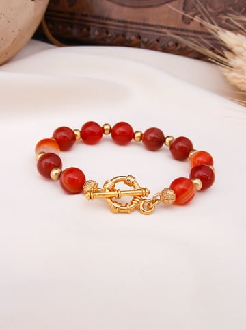 Pierres delicates Vergold. Armkette mit Edelsteinen