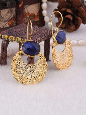 L'Atelier de Gaia Vergold. Ohrhänger mit Edelsteinen