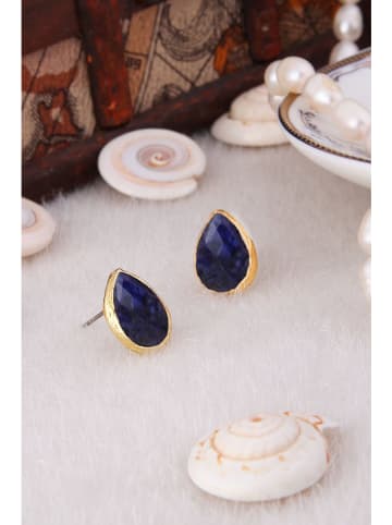 Pierres delicates Vergold. Ohrstecker mit Edelsteinen