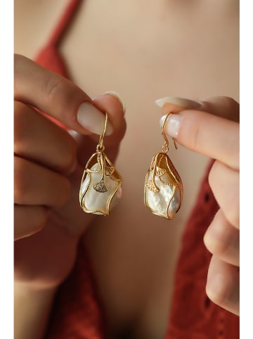 Pierres delicates Pareloorhangers wit