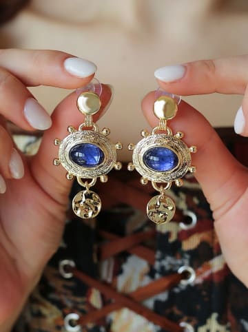 Pierres delicates Vergold. Ohrstecker mit Edelsteinen