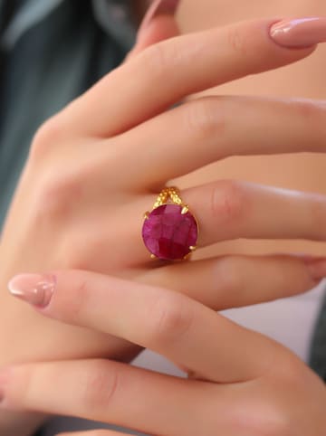 Pierres delicates Vergold. Ring mit Edelstein