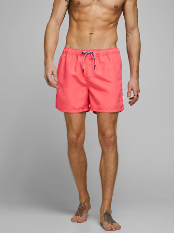Jack & Jones Szorty kąpielowe "Aruba" w kolorze koralowym