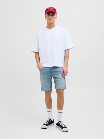 Jack & Jones Jeans-Shorts "Rick" in Hellblau