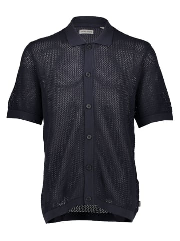 Jack & Jones Koszulka polo "Arto" w kolorze granatowym
