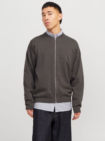 Jack & Jones Cardigan "Calvin" in Anthrazit