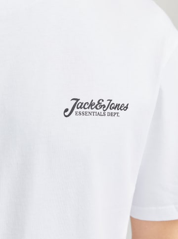 Jack & Jones Koszulka "Beau" w kolorze białym