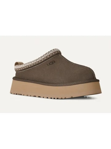 UGG Leder-Hausschuhe "Tazz II" in Braun