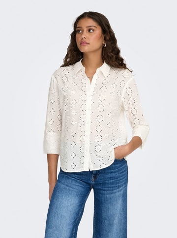 JDY Bluse "Taillie" in Weiß