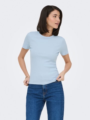 JDY Shirt "Lucky" lichtblauw