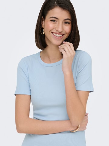 JDY Shirt "Lucky" lichtblauw
