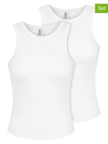 Sublevel 2er-Set: Tops in Weiß
