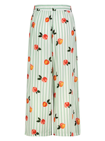 Sublevel Hose in Mint/ Weiß