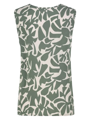 Sublevel Blousetop kaki/wit