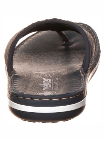 rieker Teenslippers grijs