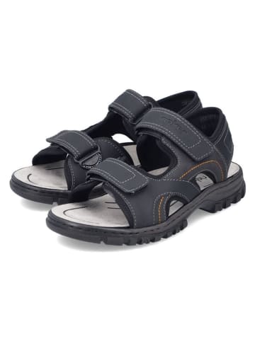 rieker Sandalen in Schwarz
