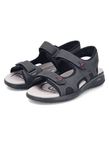 rieker Sandalen in Anthrazit