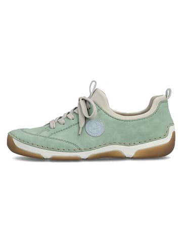 rieker Sneakersy w kolorze miętowym