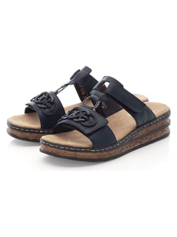 rieker Pantoletten in Dunkelblau