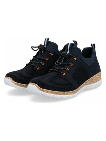 rieker Sneakersy w kolorze granatowym