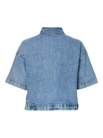 Pieces Spijkerblouse "Pcsky" blauw