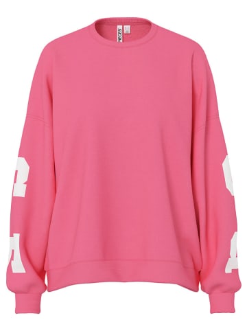 Pieces Bluza "Pcfany" w kolorze jasnoróżowym