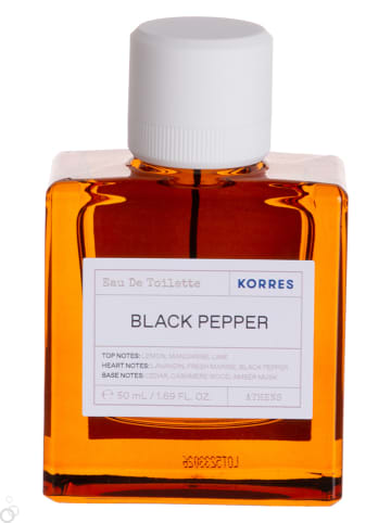 Korres Black Peper - EdT, 50 ml