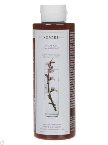 Korres Shampoo "Almond & Linseed", 250 ml