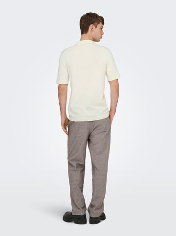 ONLY & SONS Poloshirt "Onswyler" crème