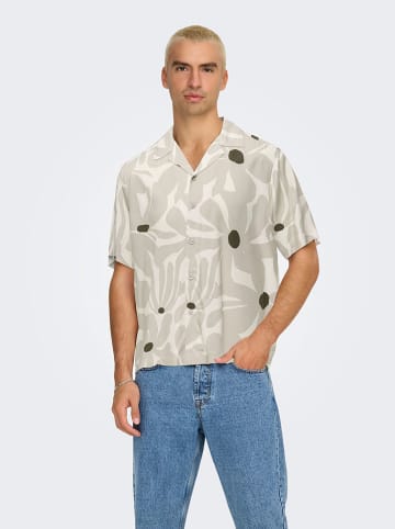ONLY & SONS Blouse "Onsdash" - regular fit - beige