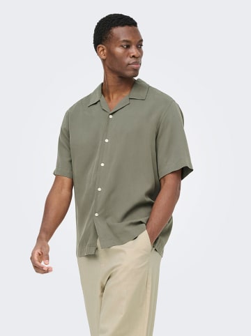 ONLY & SONS Hemd "Onsperu" - Regular fit - in Grün