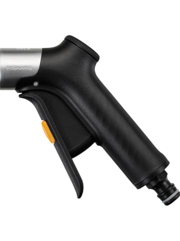 Fiskars Uchwyt pistoletu natryskowego "Nozzle" w kolorze czarno-srebrnym