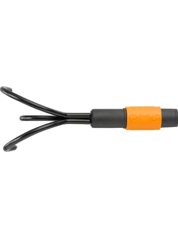 Fiskars Krabber "QuickFit" zwart/oranje