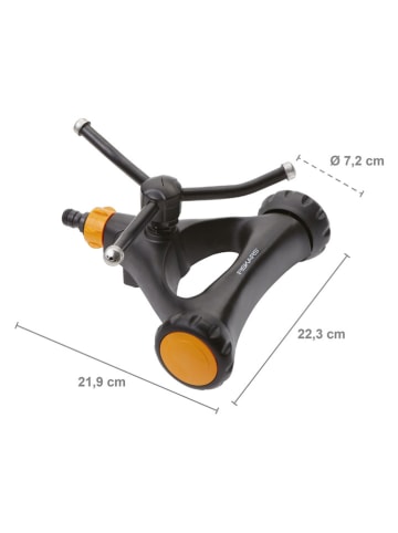 Fiskars Sprinkler in Schwarz