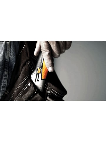 Fiskars Nóż uniwersalny "CarbonMax drywall" w kolorze czarno-pomarańczowym