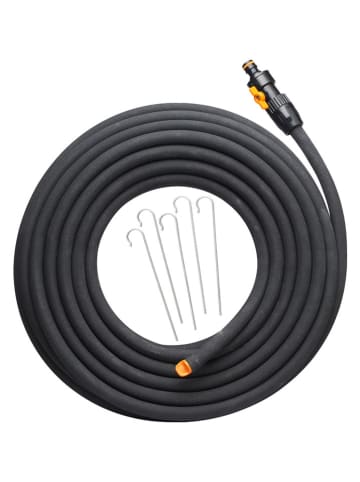 Fiskars Druppelslang in zwart - 15 m zwart