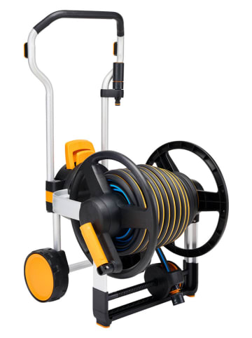 Fiskars 8-częściowy zestaw "Manual XL all-in" w kolorze czarno-żółtym