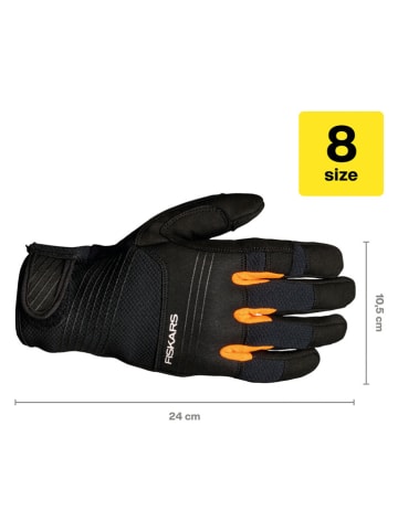 Fiskars Werkhandschoenen zwart