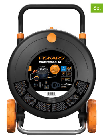 Fiskars 6-częściowy zestaw "Comfort M 1/2"(13mm)" w kolorze czarno-pomarańczowym