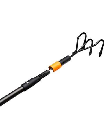 Fiskars Kultywator ręczny "QuikFit" w kolorze czarno-pomarańczowym