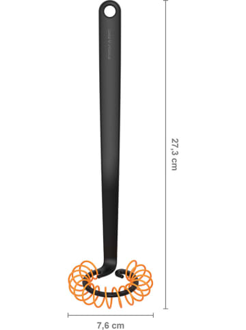 Fiskars Spiralbesen "Functional Form" in Schwarz - (H)27,3 cm