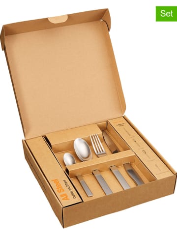 Fiskars 24tlg. Besteck-Set in Silber