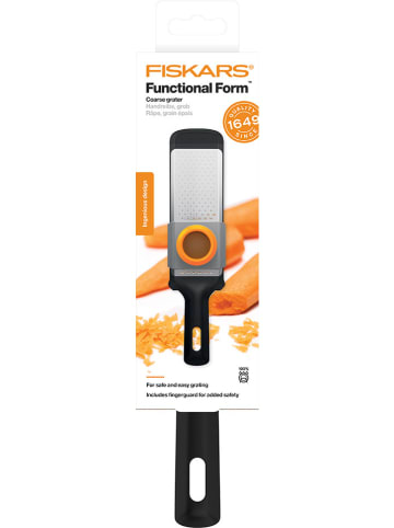 Fiskars Gruboziarnista tarka ręczna "Functional Form" w kolorze czarnym - wys. 31,8 cm