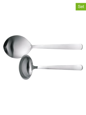 Fiskars 2tlg. Servierbesteck-Set in Silber