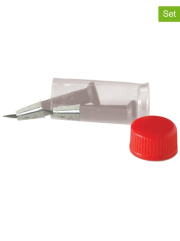 Fiskars 2-delige set: draaibare vervangingsmessen zilverkleurig - (L)5 cm